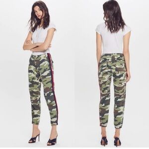 Mother “the no zip misfits” straight leg camo print pants